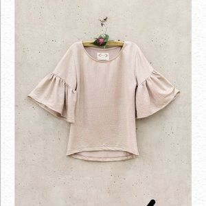 Peyton top in rose gold